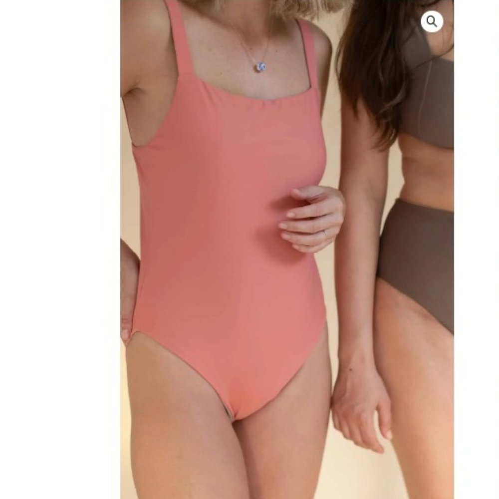 NWT Ina Minimalist Bathing Suit The Bay Maillot S